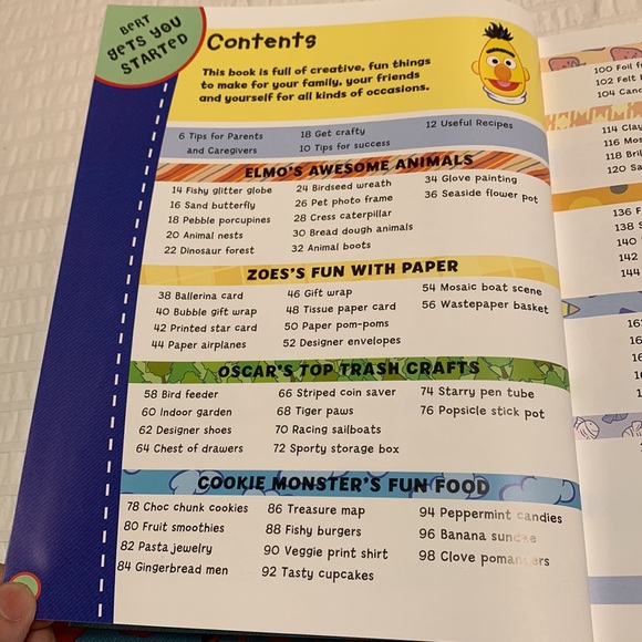 Sesame Street Big Book of Crafts by Children’s Television Workshop and Parragon - Picture 10 of 11